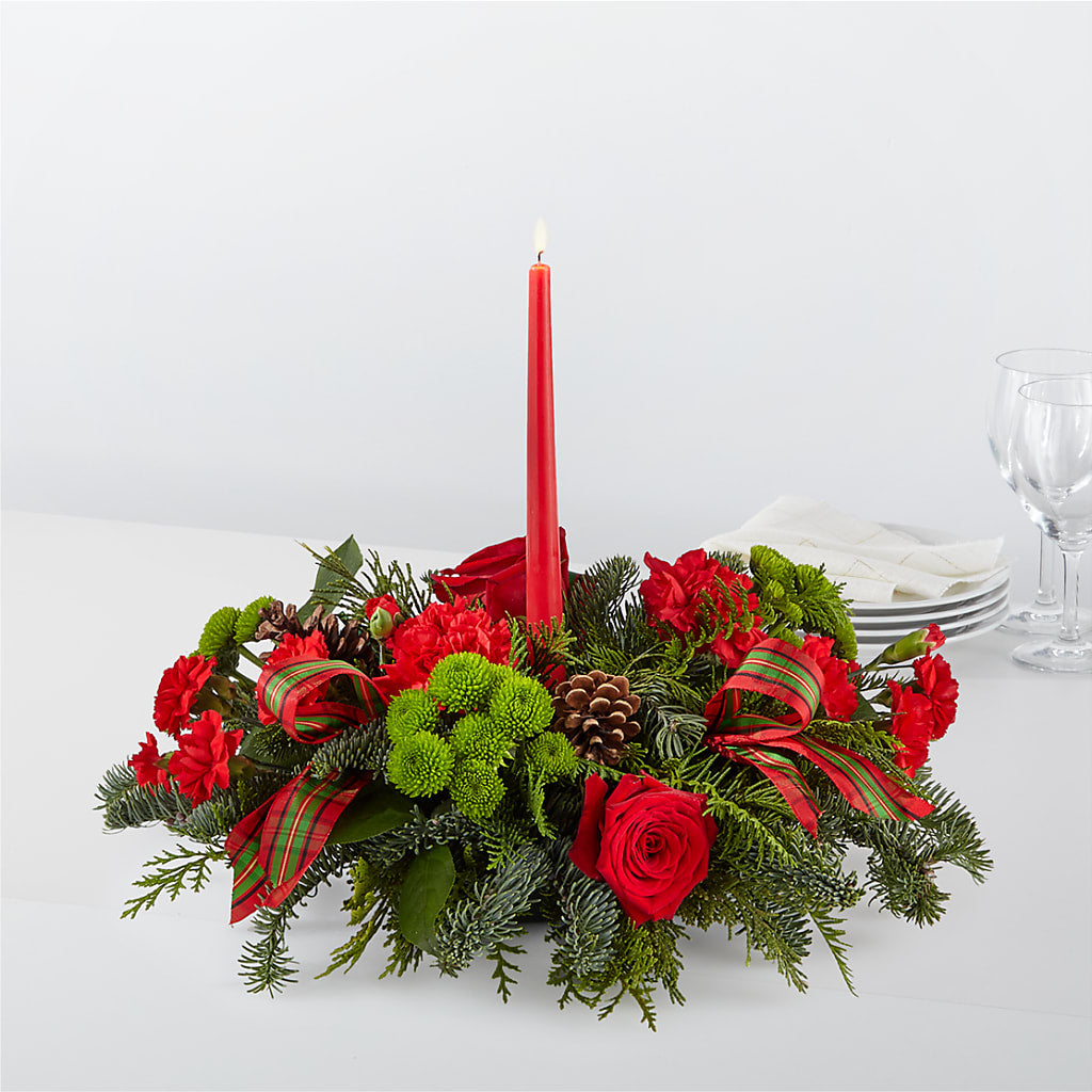By the Candlelight Centerpiece – Park Avenue Florist, Orange Park FL