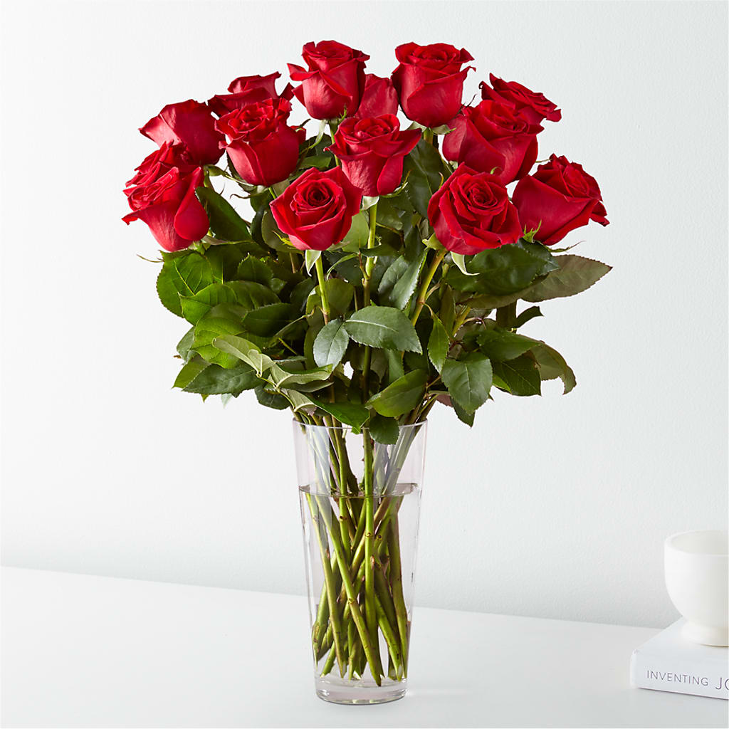 Long Stem Red Rose Bouquet – Park Avenue Florist, Orange Park FL