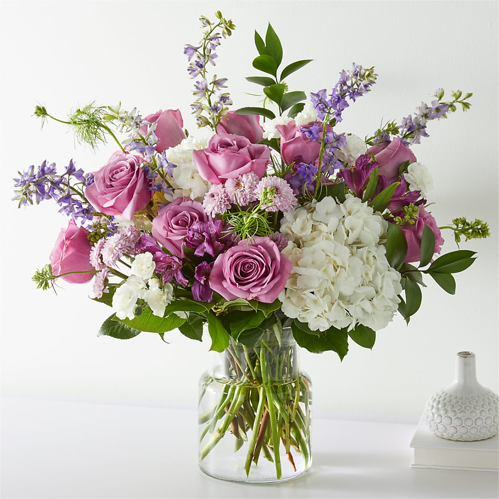 Violet Caress Bouquet – Park Avenue Florist, Orange Park FL