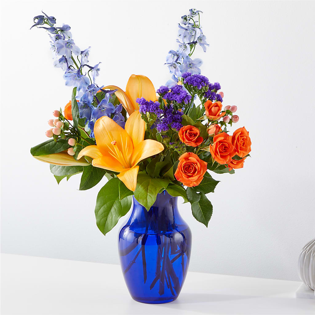 Radiant Citrus Bouquet – Park Avenue Florist, Orange Park FL