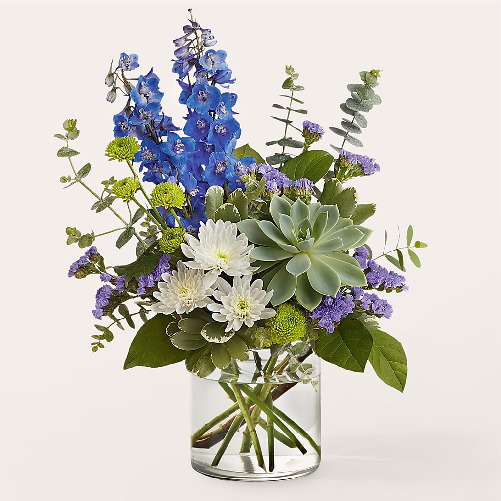 Cerulean Waves Bouquet – Park Avenue Florist, Orange Park FL