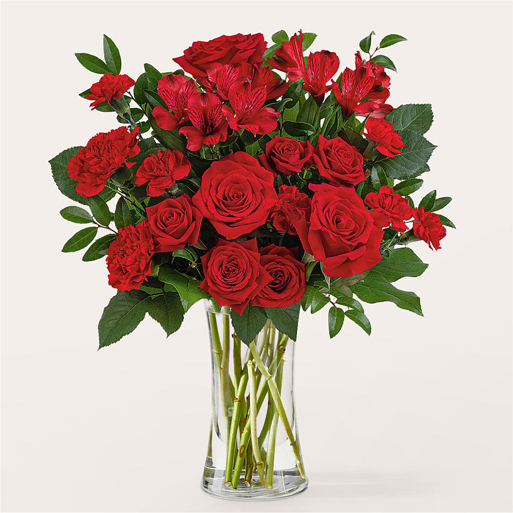 Brilliant Ruby Bouquet – Park Avenue Florist, Orange Park FL