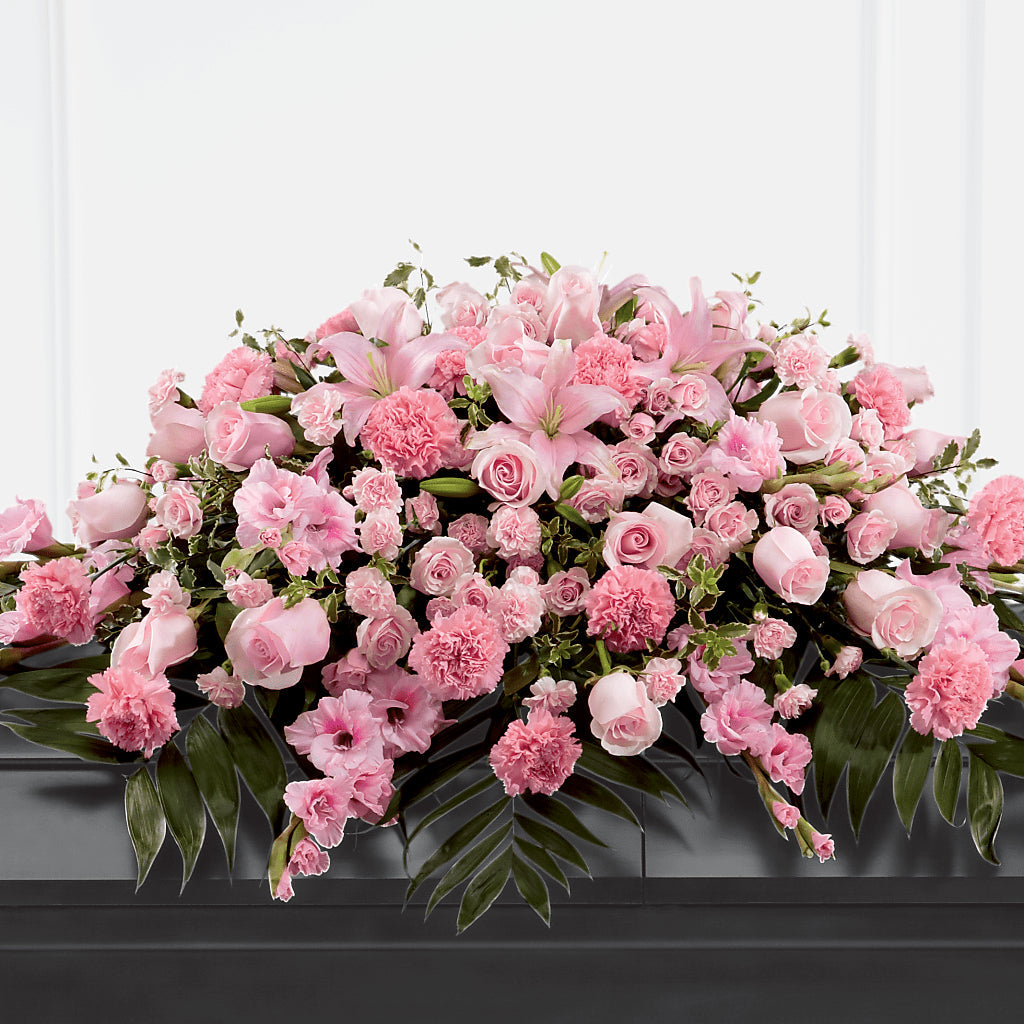 Garden of Comfort Casket Spray (Standard) – Park Avenue Florist, Orange Park FL