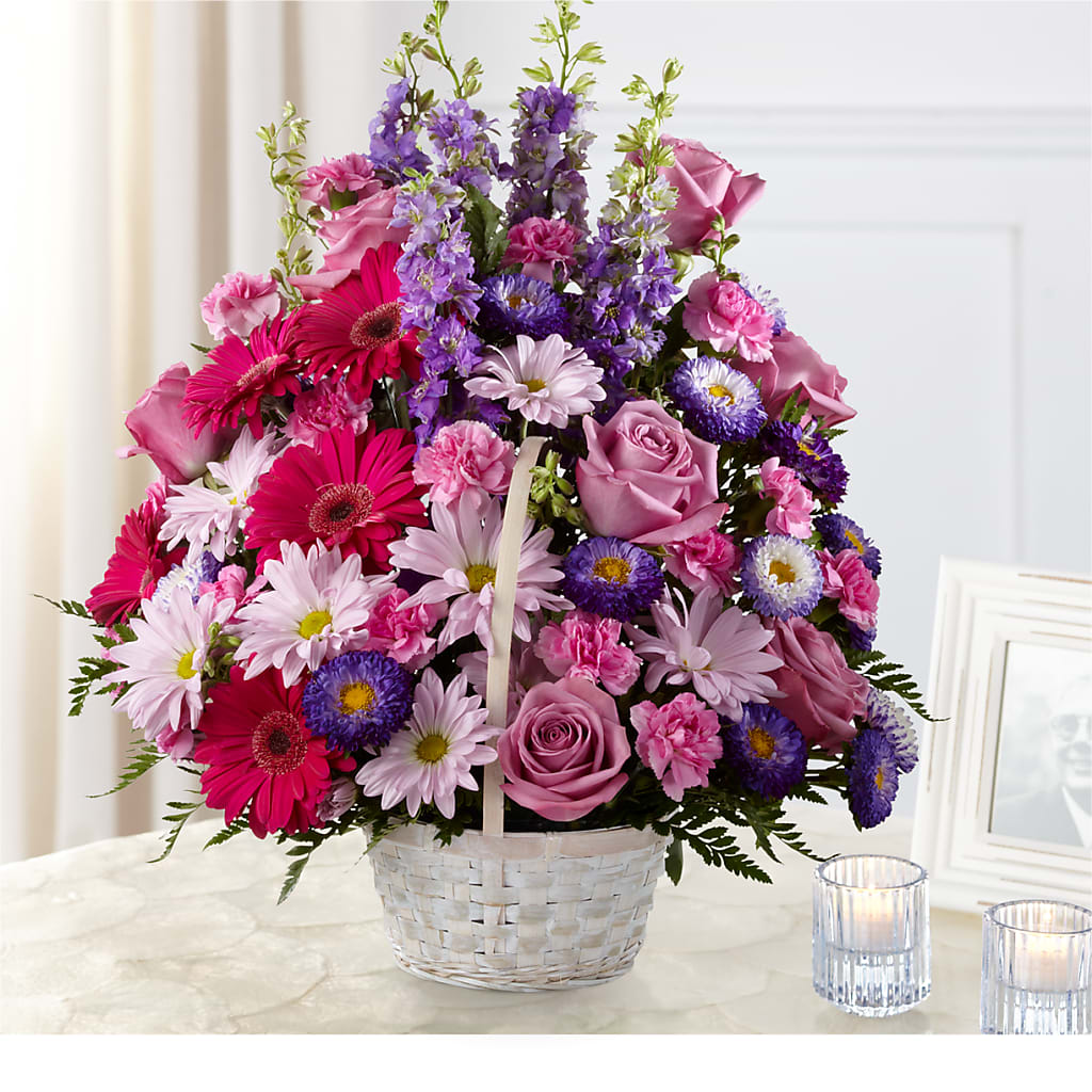 Pastel Peace Basket – Park Avenue Florist, Orange Park FL