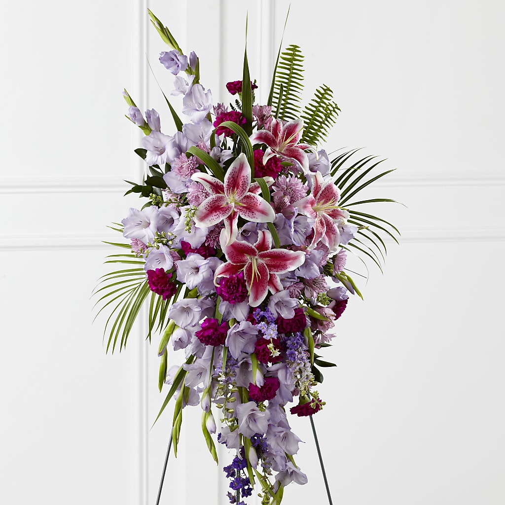 Tender Touch Standing Spray – Park Avenue Florist, Orange Park FL