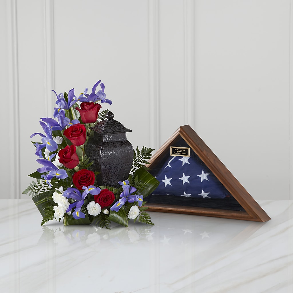 Patriotic Tribute Arrangement – Park Avenue Florist, Orange Park FL