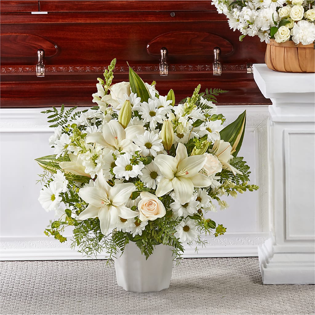 Thoughts of Tranquility Floor Basket – Park Avenue Florist, Orange Park FL