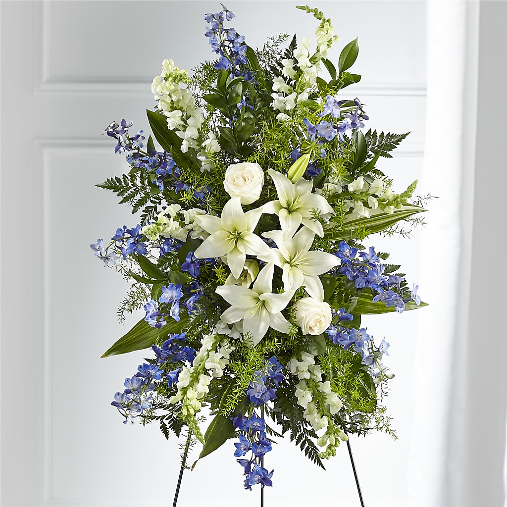 Faithful Friend Standing Spray – Park Avenue Florist, Orange Park FL