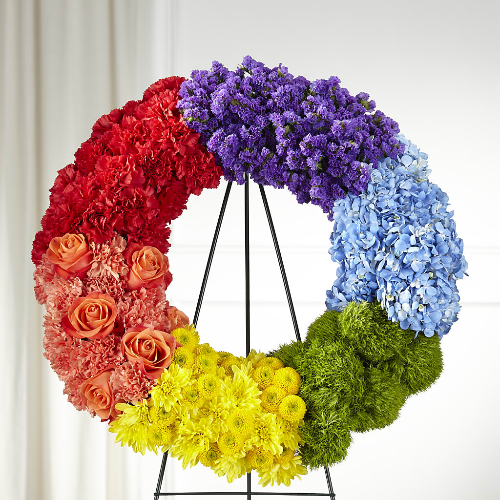 Circle of Love Wreath – Park Avenue Florist, Orange Park FL