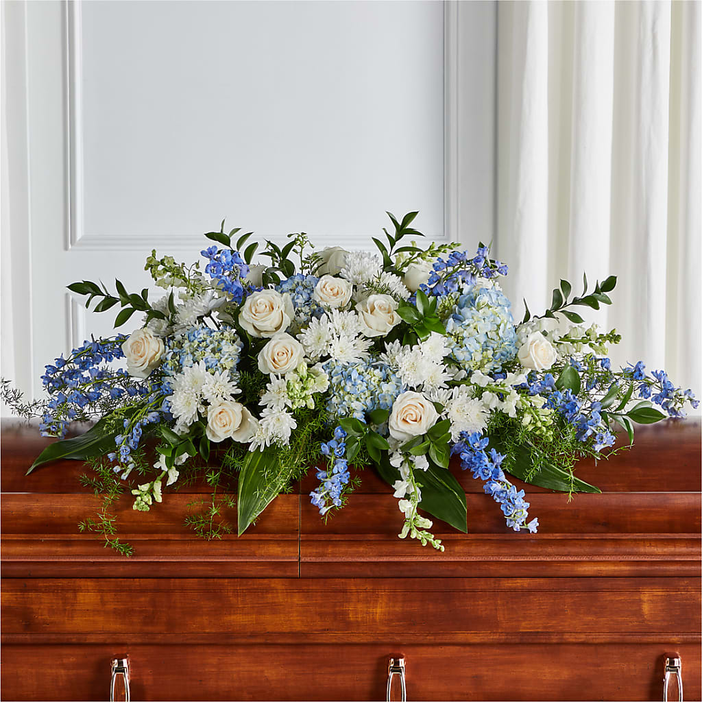 Timeless Essence Casket Spray – Park Avenue Florist, Orange Park FL