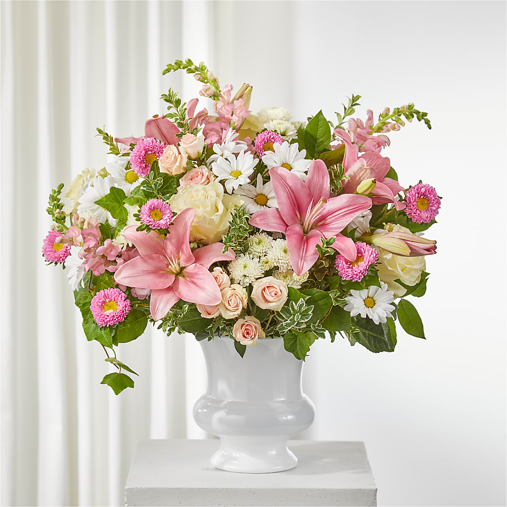 Empathetic Blooms Urn Arrangement – Park Avenue Florist, Orange Park FL