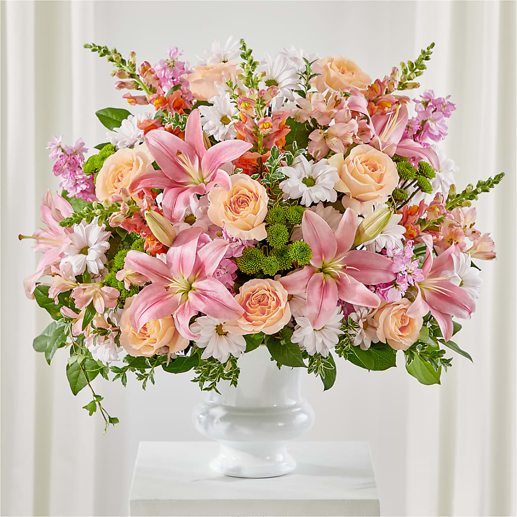 Heartfelt Gesture Urn Arrangement – Park Avenue Florist, Orange Park FL