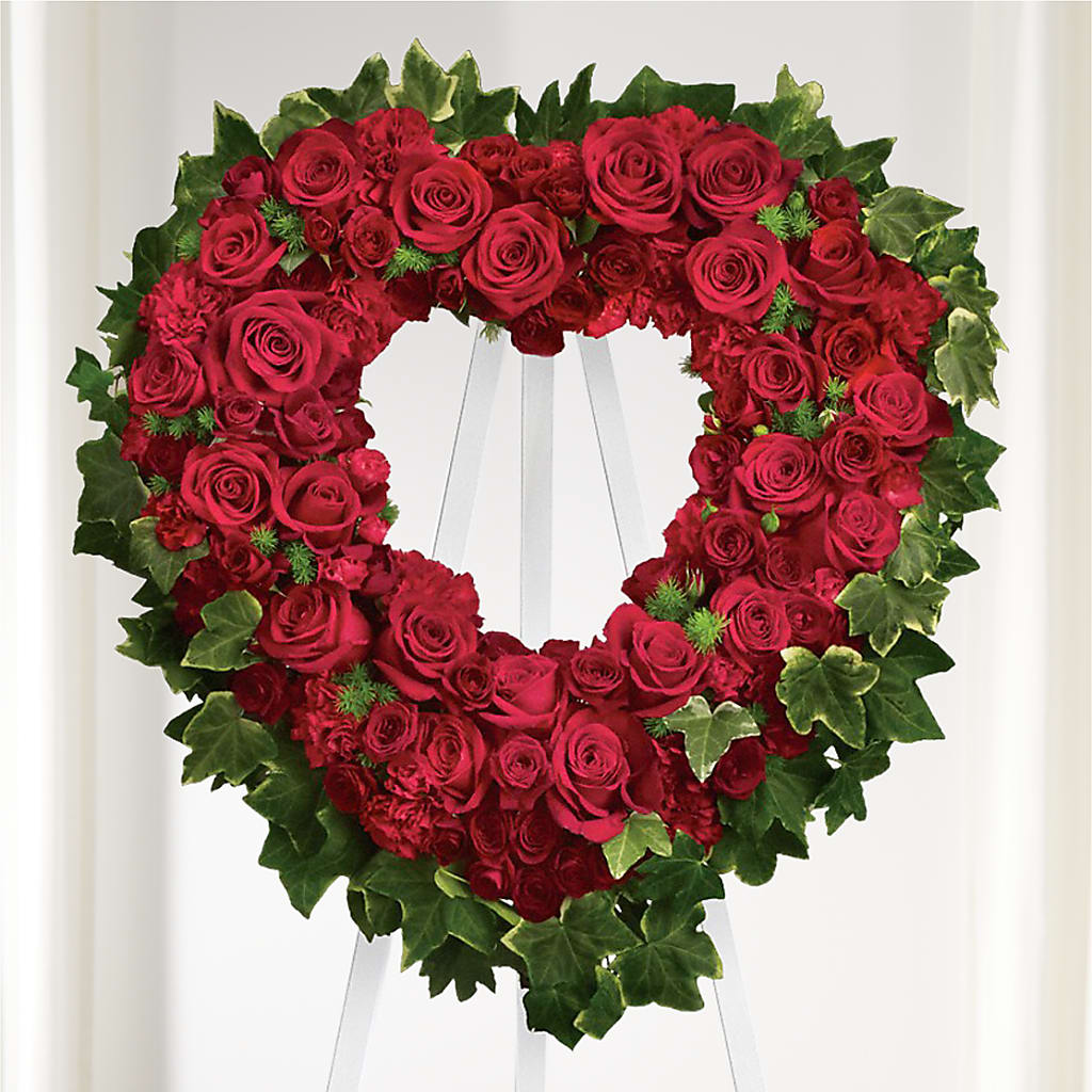 Wholehearted Standing Spray – Park Avenue Florist, Orange Park FL