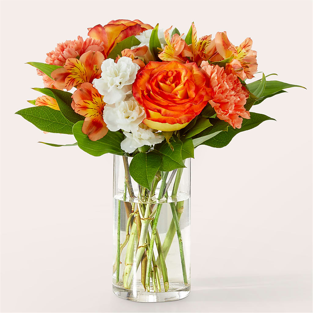 Apricot Glow Bouquet – Park Avenue Florist, Orange Park FL