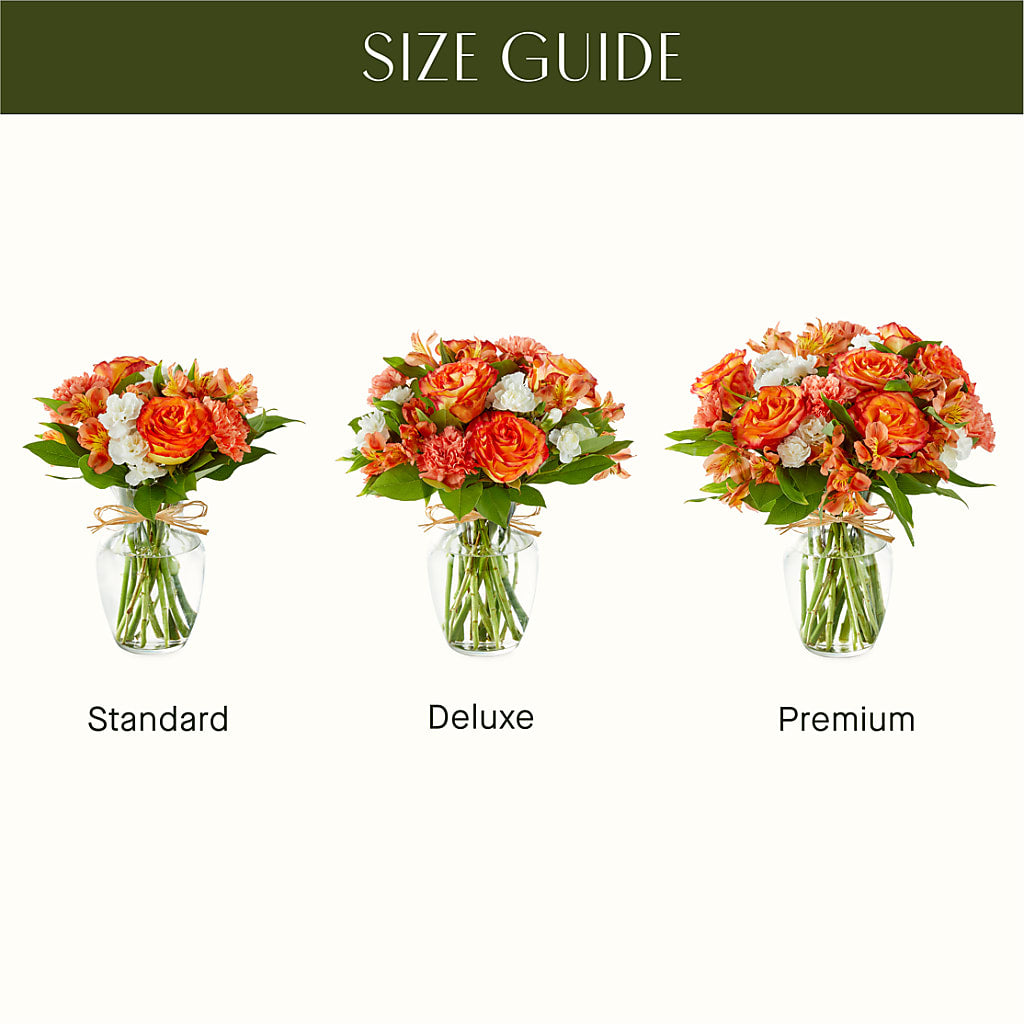 Apricot Glow Bouquet – Park Avenue Florist, Orange Park FL