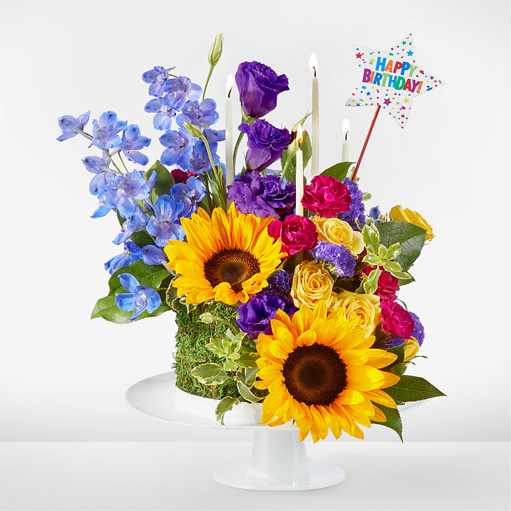 Star of the Day Floral Cake – Park Avenue Florist, Orange Park FL