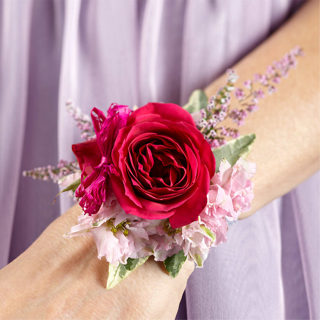 Rose Charm Corsage – Park Avenue Florist, Orange Park FL
