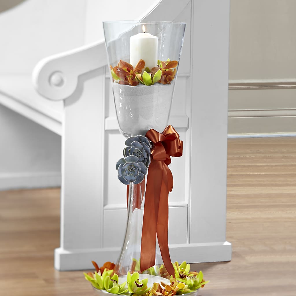 Matrimony Pew Decor – Park Avenue Florist, Orange Park FL