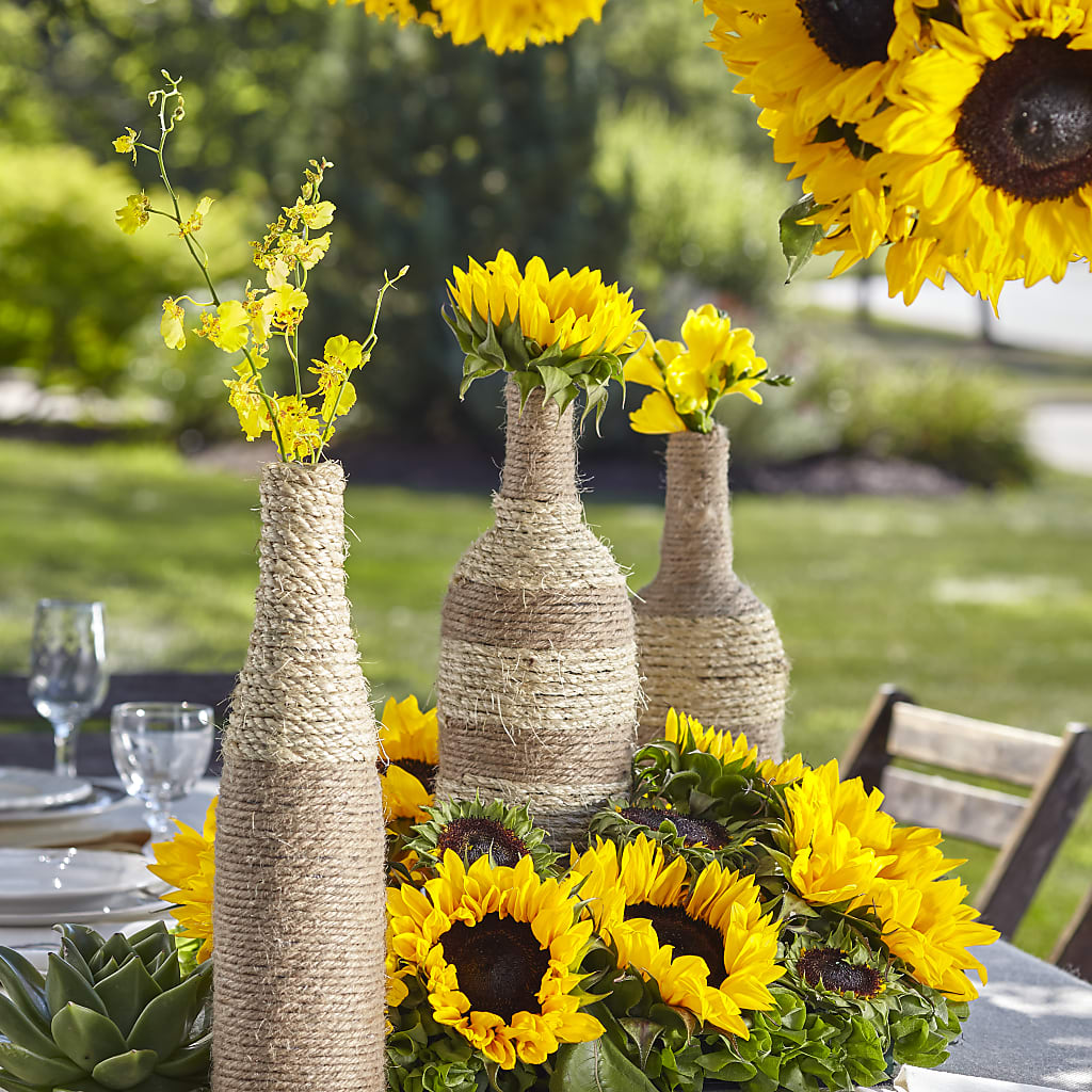 Sublime Garden Centerpiece – Park Avenue Florist, Orange Park FL
