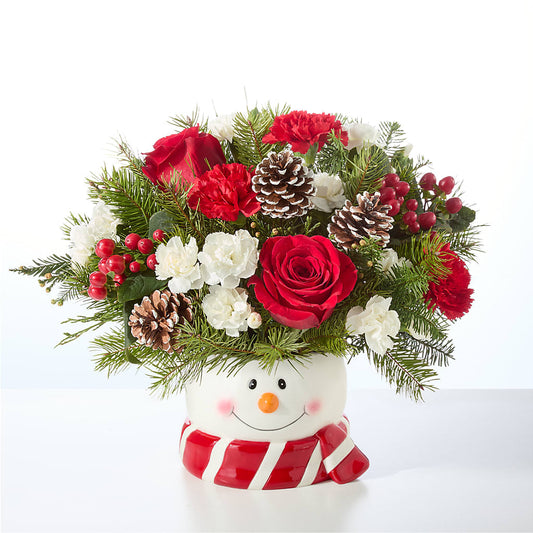 Jolly Snowman Bouquet –  Park Avenue Florist, Orange Park FL
