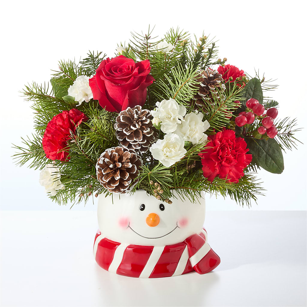 Jolly Snowman Bouquet –  Park Avenue Florist, Orange Park FL