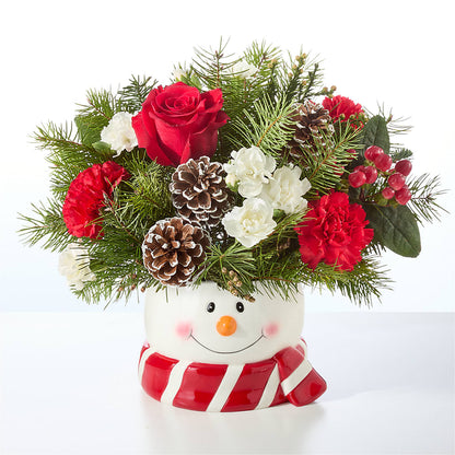 Jolly Snowman Bouquet –  Park Avenue Florist, Orange Park FL