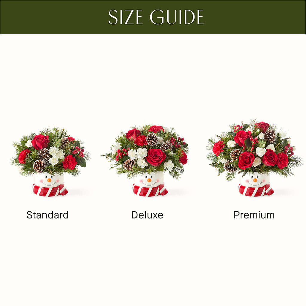 Jolly Snowman Bouquet –  Park Avenue Florist, Orange Park FL