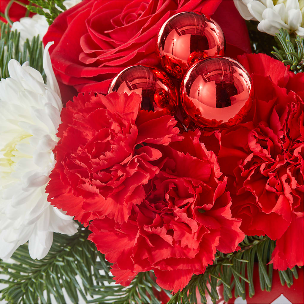 Cheer in the Air Ornament –  Park Avenue Florist, Orange Park FL