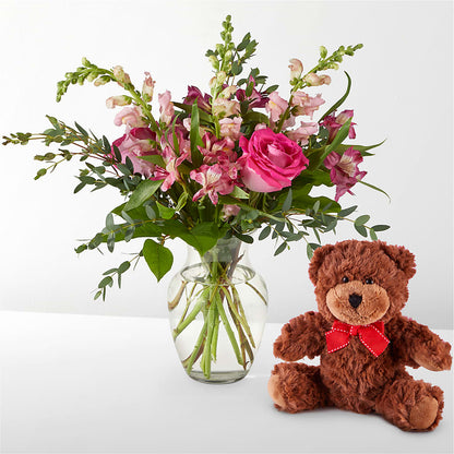 Happily Ever After Bouquet & Bear Set –  Park Avenue Florist, Orange Park FL