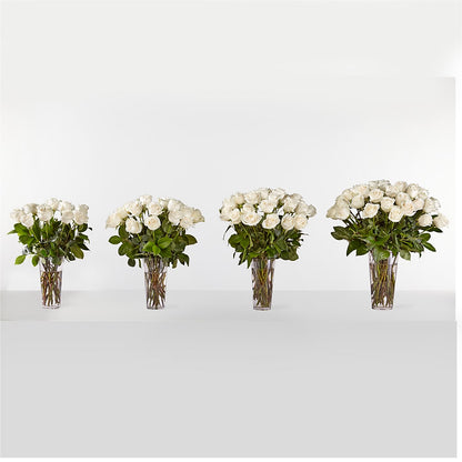 Long Stem White Rose Bouquet –  Park Avenue Florist, Orange Park FL