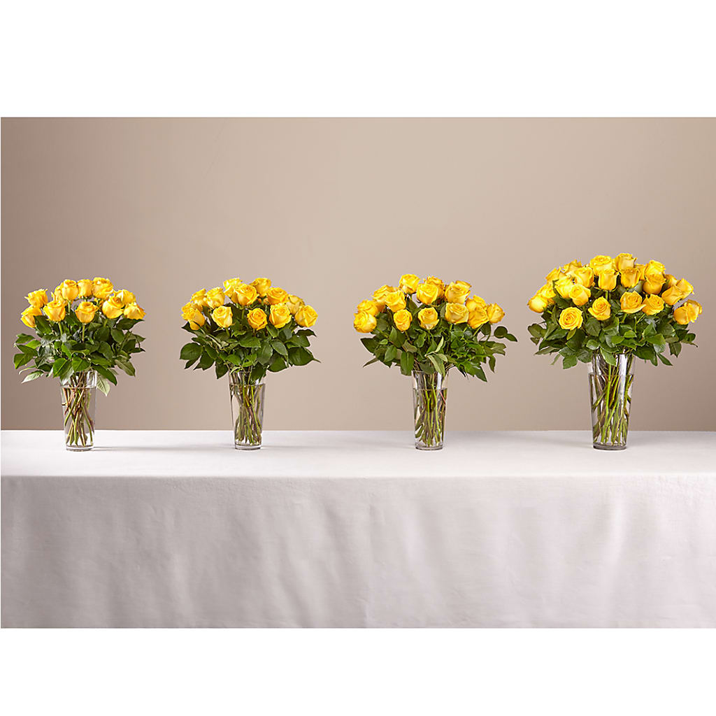 Long Stem Yellow Rose Bouquet –  Park Avenue Florist, Orange Park FL