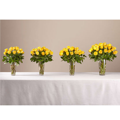 Long Stem Yellow Rose Bouquet –  Park Avenue Florist, Orange Park FL