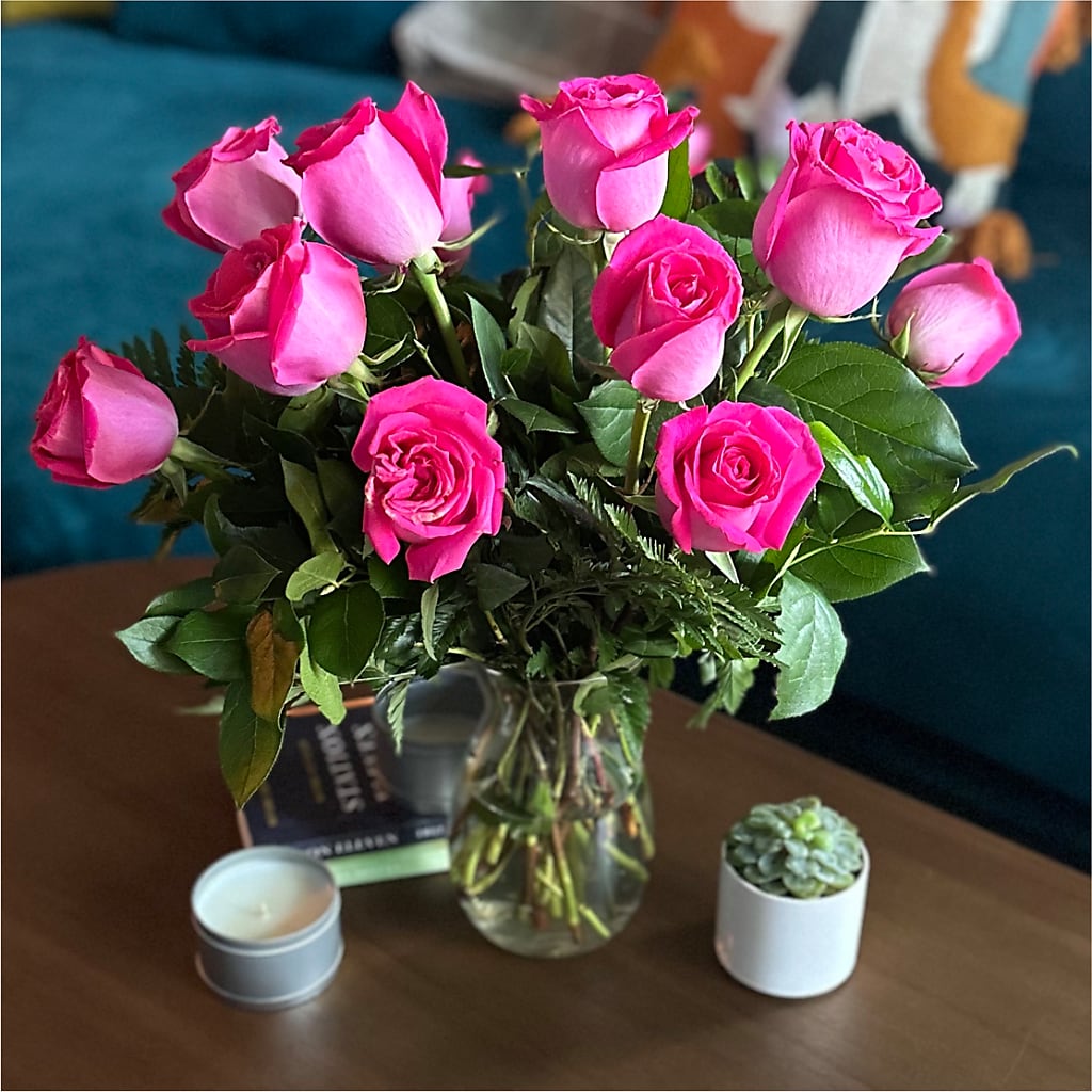 Long Stem Pink Rose Bouquet –  Park Avenue Florist, Orange Park FL