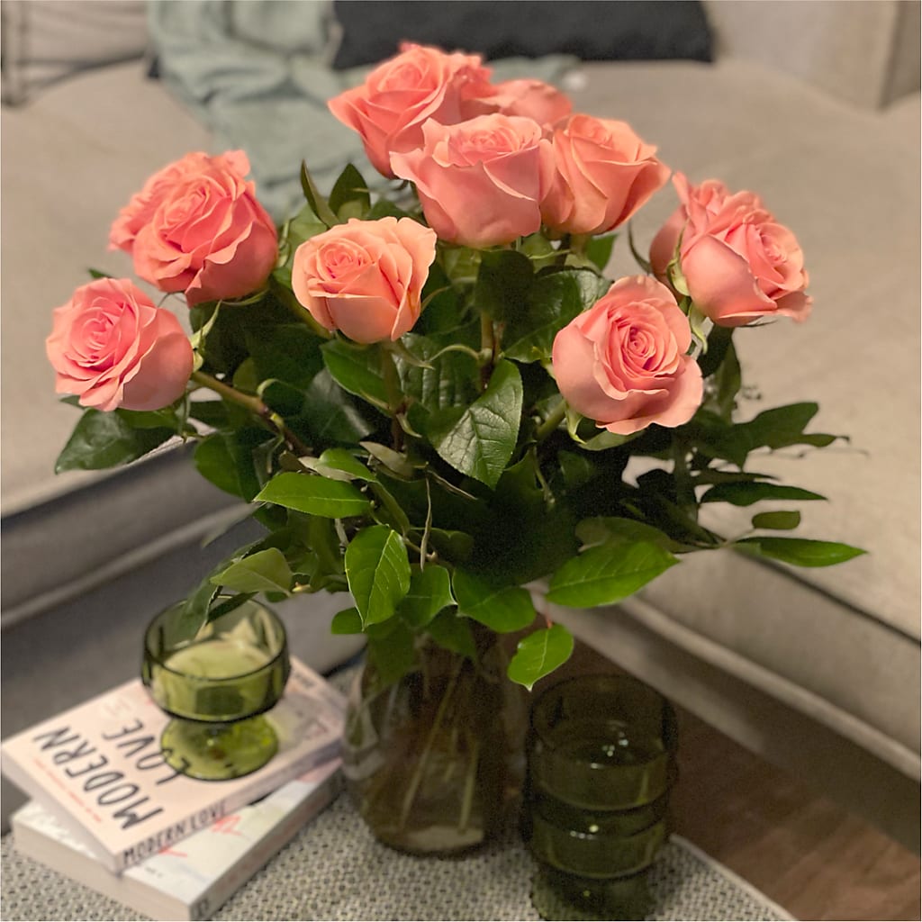Long Stem Pink Rose Bouquet –  Park Avenue Florist, Orange Park FL