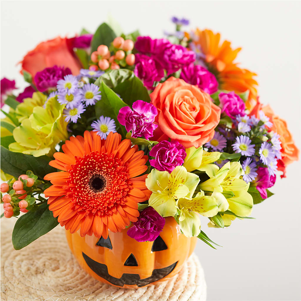 Tricks & Treats Pumpkin –  Park Avenue Florist, Orange Park FL