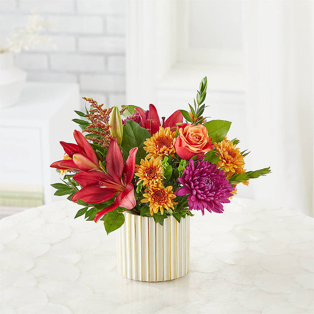 Burgundy Landscape Bouquet –  Park Avenue Florist, Orange Park FL