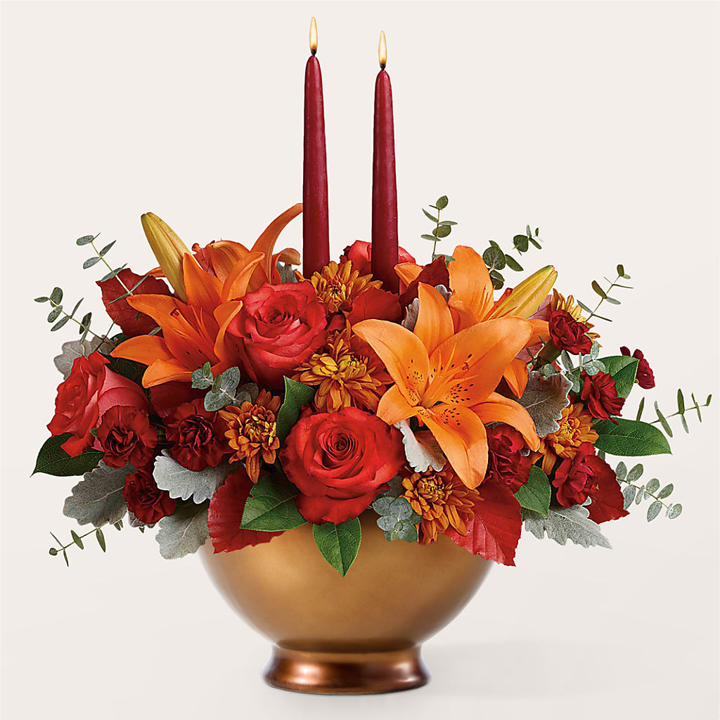 Fruits of Fall Centerpiece –  Park Avenue Florist, Orange Park FL