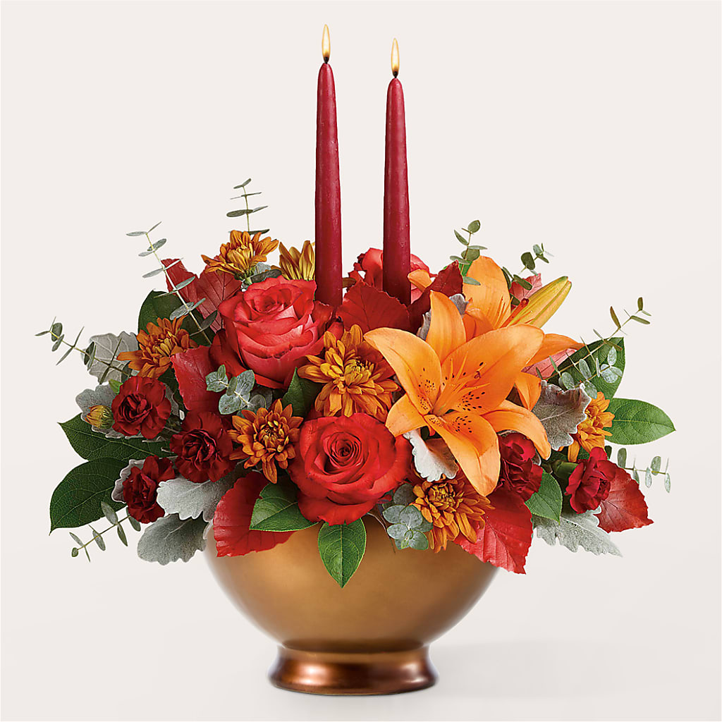 Fruits of Fall Centerpiece –  Park Avenue Florist, Orange Park FL