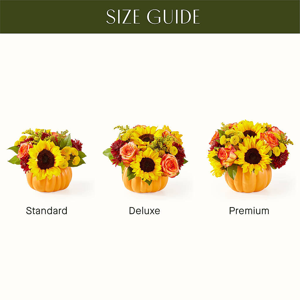 Golden Gourd Pumpkin Bouquet –  Park Avenue Florist, Orange Park FL