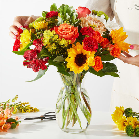 Fall Delight – A Florist Original –  Park Avenue Florist, Orange Park FL