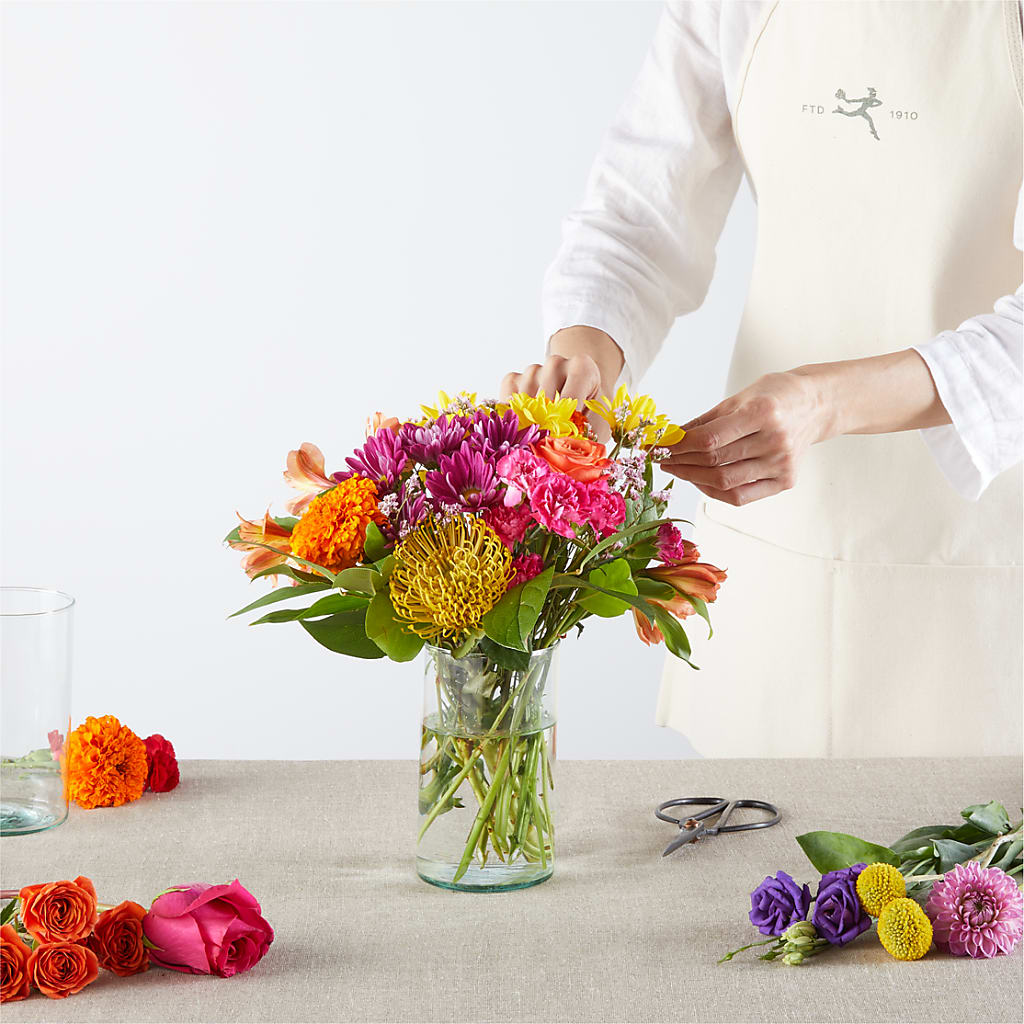 Feast of Color – A Florist Original –  Park Avenue Florist, Orange Park FL
