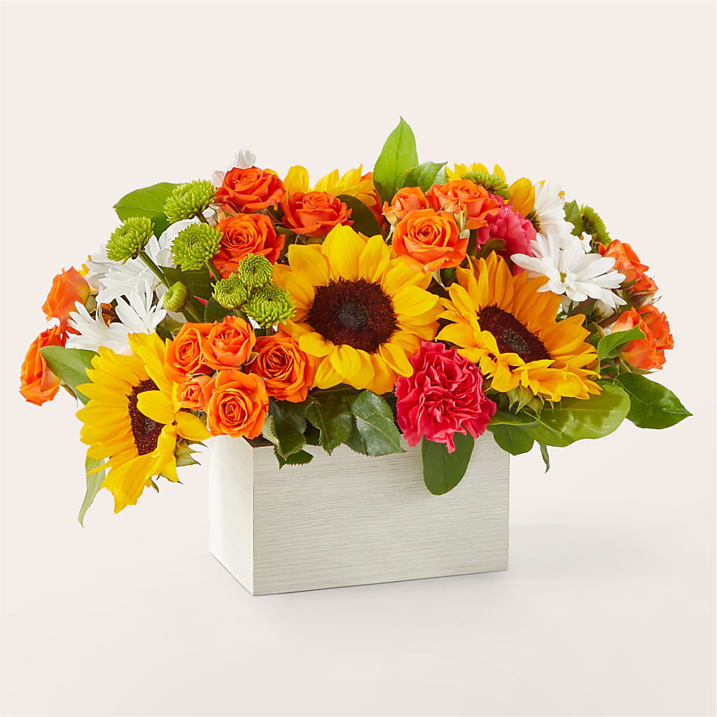 Sun-drenched Blooms Box Bouquet –  Park Avenue Florist, Orange Park FL