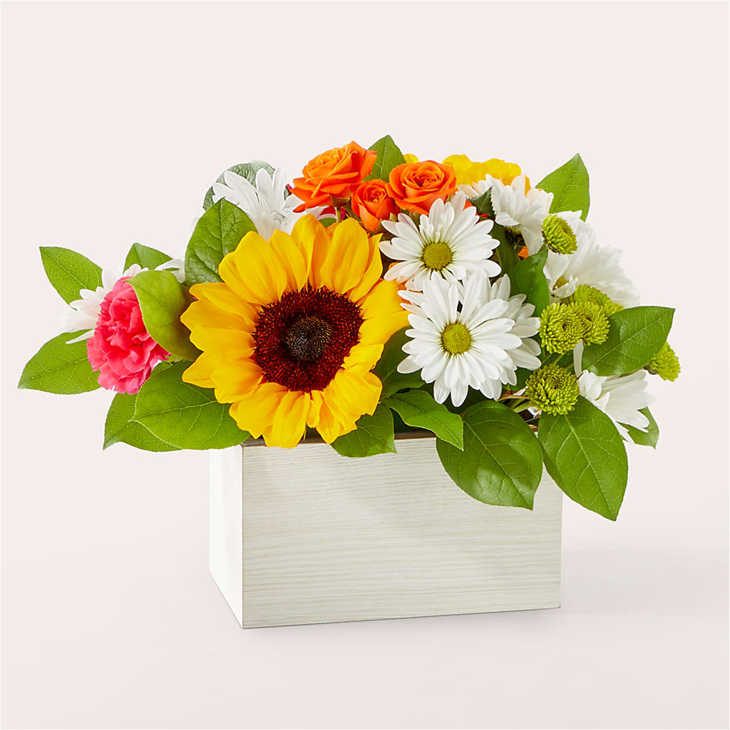 Sun-drenched Blooms Box Bouquet –  Park Avenue Florist, Orange Park FL
