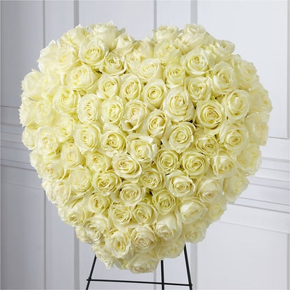 Elegant Remembrance Standing Heart –  Park Avenue Florist, Orange Park FL