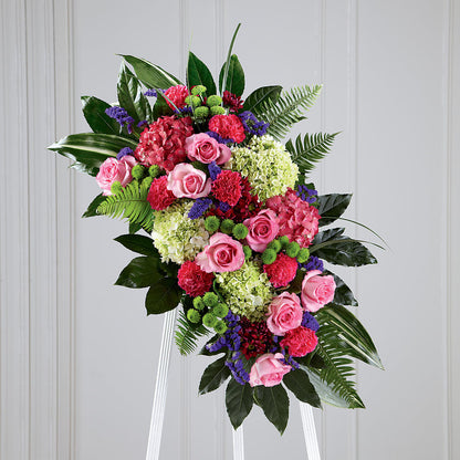 Refreshing Mix Standing Spray –  Park Avenue Florist, Orange Park FL