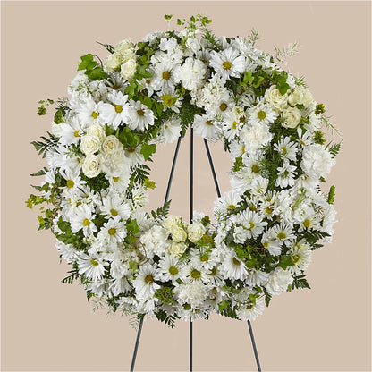 Faithful Wishes Wreath –  Park Avenue Florist, Orange Park FL