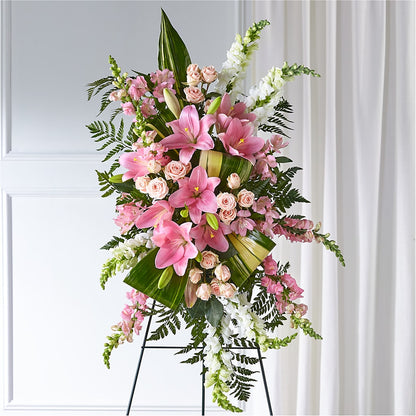Elegant Embrace Standing Spray –  Park Avenue Florist, Orange Park FL