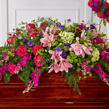 Radiant Tribute Casket Spray –  Park Avenue Florist, Orange Park FL