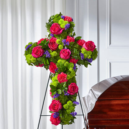 Tribute Rose Floral Cross –  Park Avenue Florist, Orange Park FL