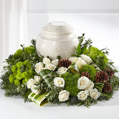 Precious Evergreen Cremation Adornment –  Park Avenue Florist, Orange Park FL